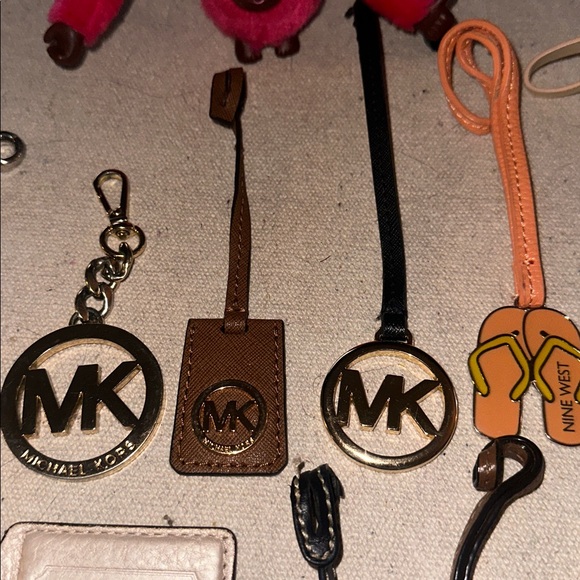 Coach Michael Kors Kipling monkey & others Hang Tags Purse Charms Lot - Picture 5 of 14
